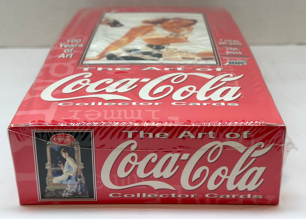 1999 The Art of Coca-Cola Trading Card Box Comic Images Factory Sealed 36 CT   - TvMovieCards.com