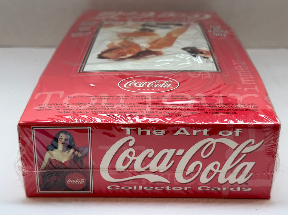 1999 The Art of Coca-Cola Trading Card Box Comic Images Factory Sealed 36 CT   - TvMovieCards.com