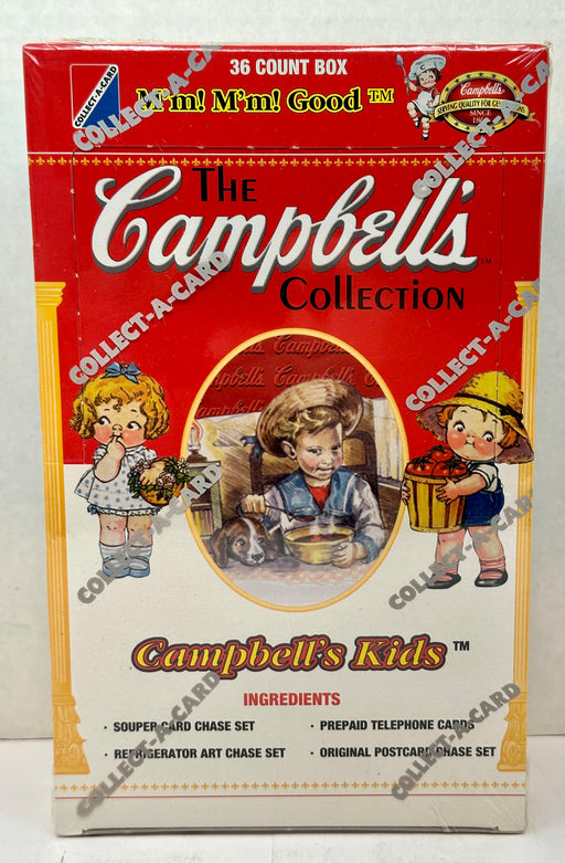 Campbell's Soup Collection Trading Card Box 36 Packs Collect-a-Card 1995   - TvMovieCards.com
