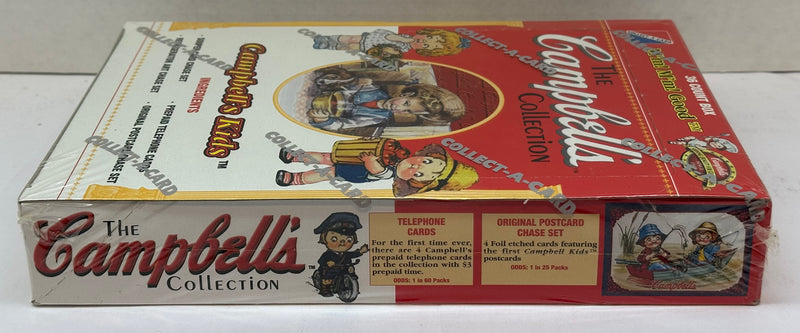 Campbell's Soup Collection Trading Card Box 36 Packs Collect-a-Card 1995   - TvMovieCards.com