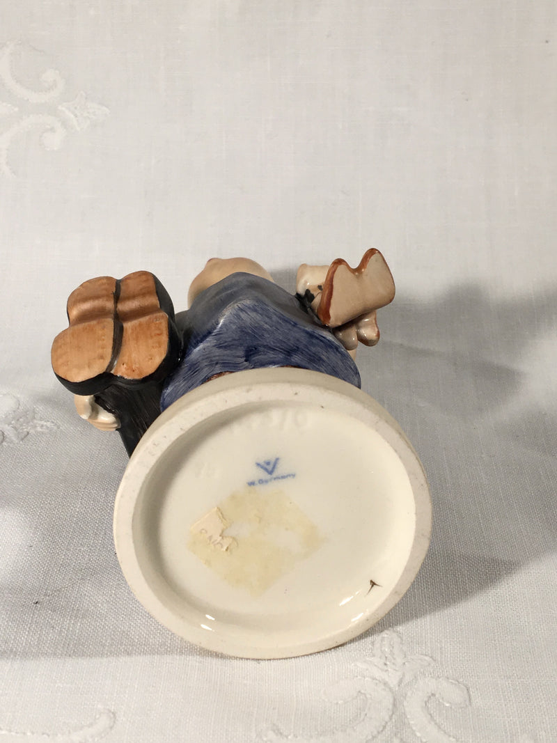 Goebel Hummel TMK3 #143/0 "Boots" (Boy Carrying Boots) 5" Tall   - TvMovieCards.com