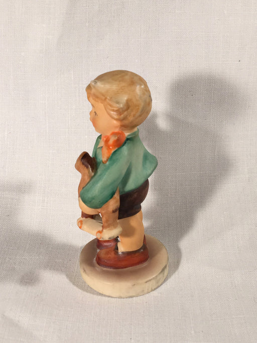Goebel Hummel TMK5 #239/0 "Boy with Rocking Horse" 3.25" Tall   - TvMovieCards.com