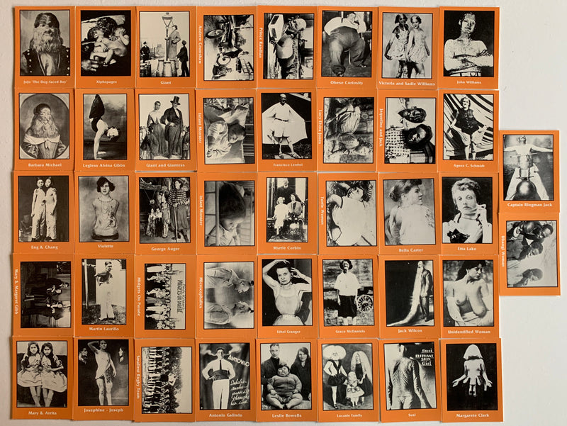 Human Freaks and Oddities Series 1 Factory Boxed Card Set 42 Cards 1991   - TvMovieCards.com