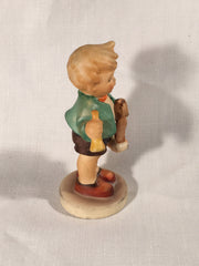 Goebel Hummel TMK5 #239/0 "Boy with Rocking Horse" 3.25" Tall   - TvMovieCards.com