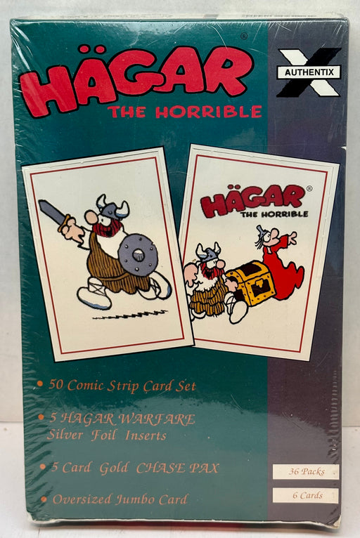 1995 Hagar the Horrible Vintage Trading Card Box Sealed 36 Packs Authentix   - TvMovieCards.com