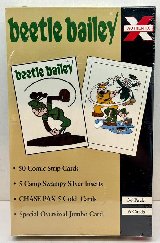1995 Beetle Bailey Vintage Trading Card Box Sealed 36 Packs Authentix   - TvMovieCards.com