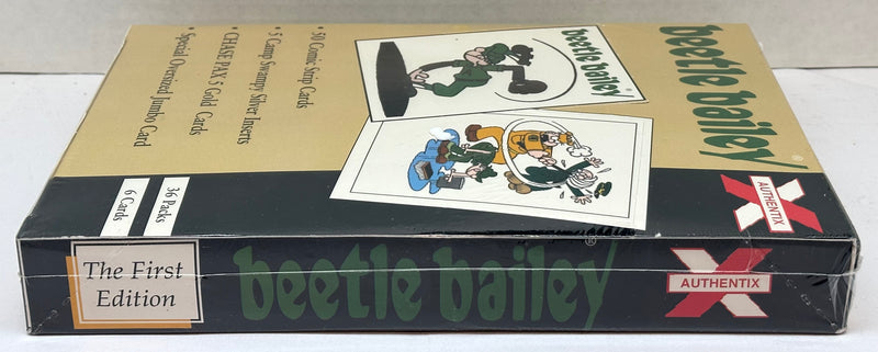 1995 Beetle Bailey Vintage Trading Card Box Sealed 36 Packs Authentix   - TvMovieCards.com