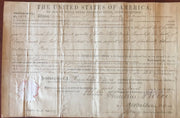 Original 1855 Signature Franklin Pierce 14th President United States Land Grant   - TvMovieCards.com