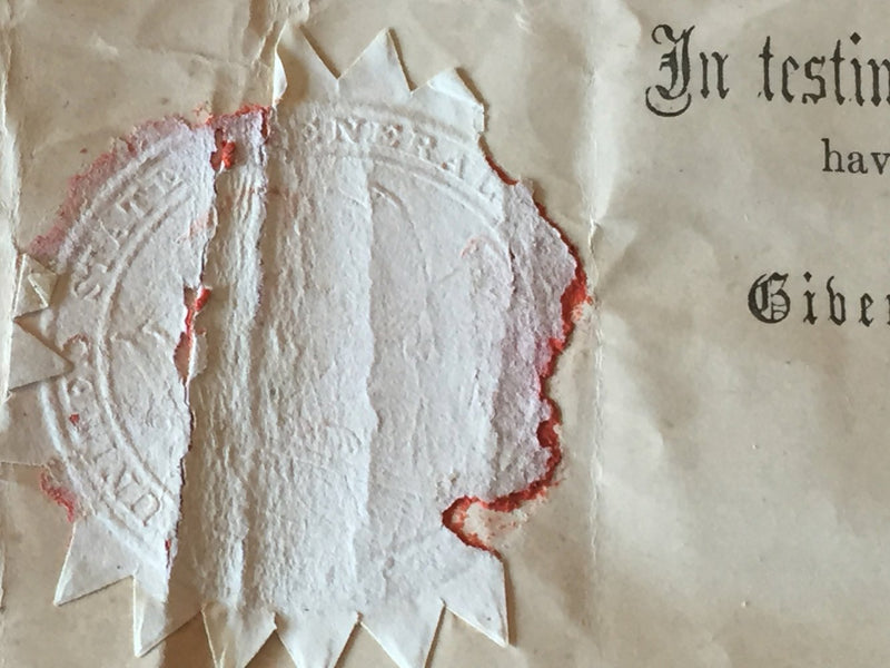 Original 1855 Signature Franklin Pierce 14th President United States Land Grant   - TvMovieCards.com