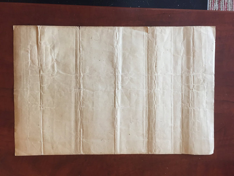 Original 1855 Signature Franklin Pierce 14th President United States Land Grant   - TvMovieCards.com