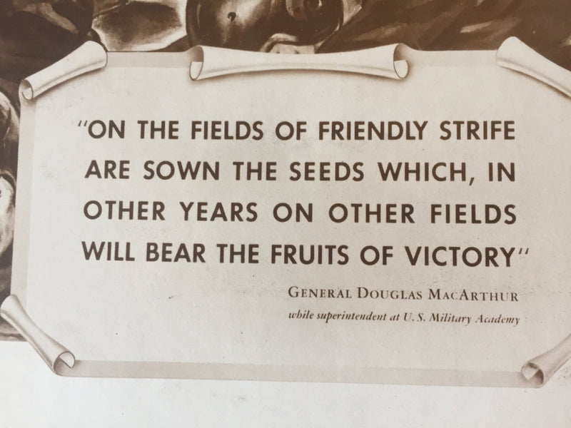 World War II "The Fruits of Victory" General Douglas MacArthur Army Propaganda P   - TvMovieCards.com