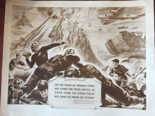 World War II "The Fruits of Victory" General Douglas MacArthur Army Propaganda P   - TvMovieCards.com
