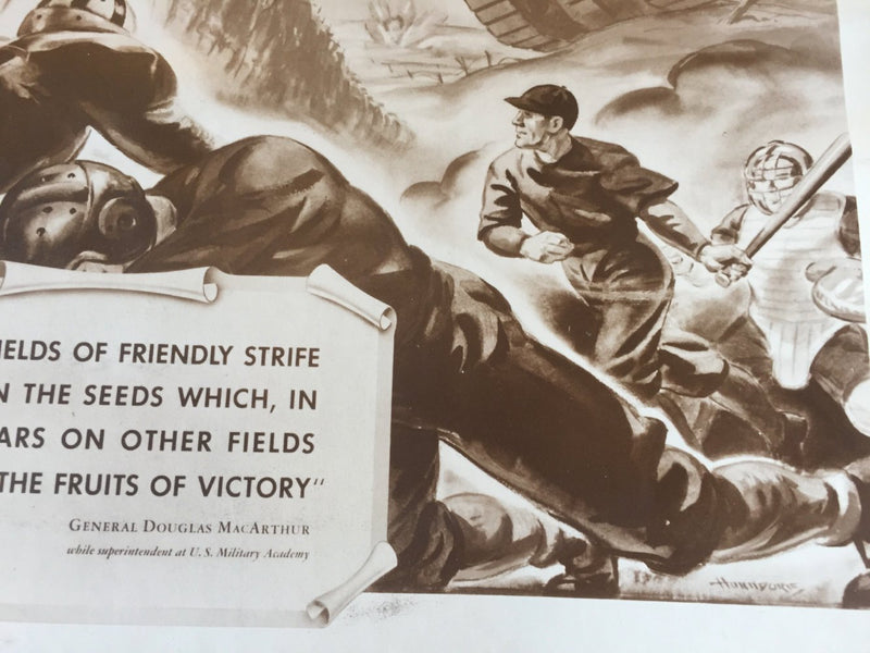 World War II "The Fruits of Victory" General Douglas MacArthur Army Propaganda P   - TvMovieCards.com