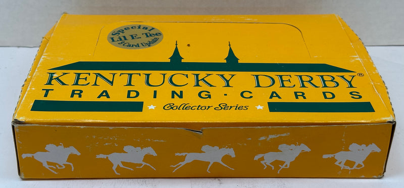 1992 Kentucky Derby Vintage Trading Card Wax Box Full 9 Card Update Packs   - TvMovieCards.com