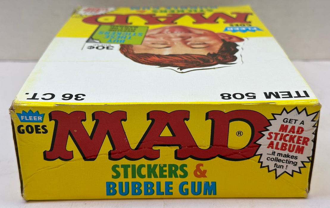 1983 Fleer MAD Magazine Stickers Vintage Wax Trading Card Box Full 36 Packs   - TvMovieCards.com