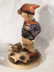 Goebel Hummel Figurine TMK3 #66 "Farm Boy" (With Pigs) 5.50" Tall B   - TvMovieCards.com