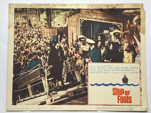 1965 Ship of Fools Lobby Card 11x14 Vivien Leigh Simone Signoret José Ferrer   - TvMovieCards.com