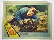 1959 Cast A Long Shadow #7 Lobby Card 11x14 Audie Murphy Terry Moore   - TvMovieCards.com