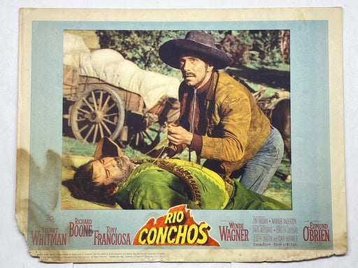 1964 Rio Conchos #6 Lobby Card 11x14 Richard Boone Stuart Whitman   - TvMovieCards.com