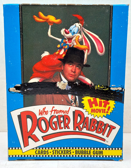 Roger Rabbit (Who Framed) Movie Vintage Bubble Gum Card Box 36 Packs Topps  1988
