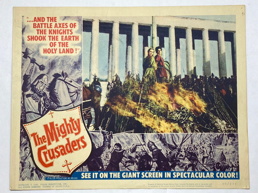 1960 The Mighty Crusaders 11x14 Lobby Card #5 Francisco Rabal, Sylva Koscina   - TvMovieCards.com