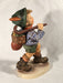Goebel Hummel Figurine TMK5 #327 "The Run-a-way" (Runaway Boy) 5.5" Tall   - TvMovieCards.com