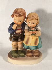 Goebel Hummel Figurine TMK5 #220 "We Congratulate" 4" Tall   - TvMovieCards.com