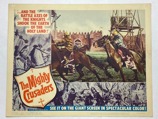 1960 The Mighty Crusaders 11x14 Lobby Card #3 Francisco Rabal, Sylva Koscina   - TvMovieCards.com