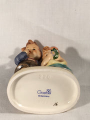 Goebel Hummel Figurine TMK5 #220 "We Congratulate" 4" Tall   - TvMovieCards.com