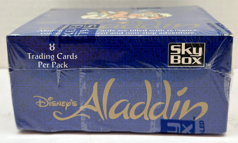Aladdin Disney Movie Sealed Trading Card Box 36 Packs Skybox 1993   - TvMovieCards.com