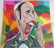 Milton Berle Chicago TV Guide Cover Art by Al Hainke   - TvMovieCards.com