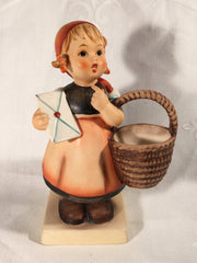 Goebel Hummel Figurine TMK5 #13/0 "Meditation" 5.25" Tall   - TvMovieCards.com