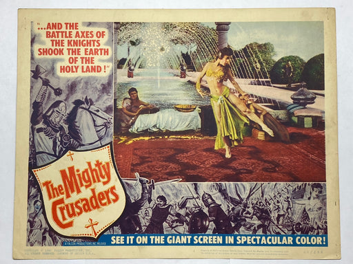 1960 The Mighty Crusaders 11x14 Lobby Card #4 Francisco Rabal, Sylva Koscina   - TvMovieCards.com