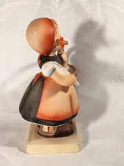 Goebel Hummel Figurine TMK5 #13/0 "Meditation" 5.25" Tall   - TvMovieCards.com