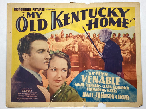 1938 My Old Kentucky Home Lobby Card 11x14 Evelyn Venable, Grant Richards   - TvMovieCards.com