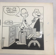 Lolly Daily Comic Strip Original Art Pete Hansen 10 -18 -1957   - TvMovieCards.com