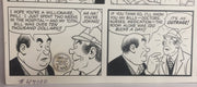 Micky Finn Comic Strip Original Art by Morris Weiss 1-31-1971   - TvMovieCards.com