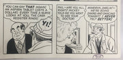 Micky Finn Comic Strip Original Art by Morris Weiss 1-31-1971   - TvMovieCards.com