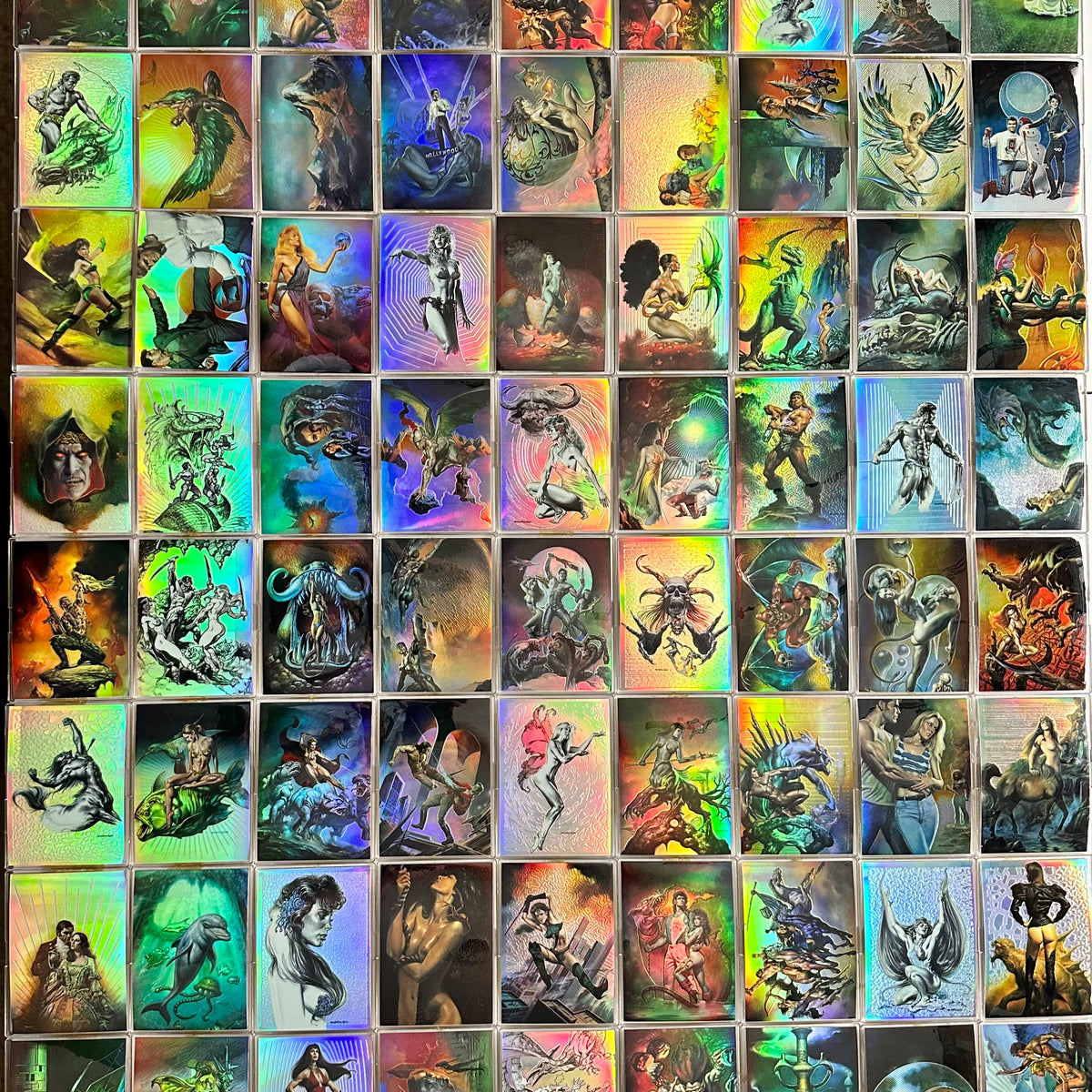 1996 Boris With Julie Parallel HoloChrome Refractor Trading Card