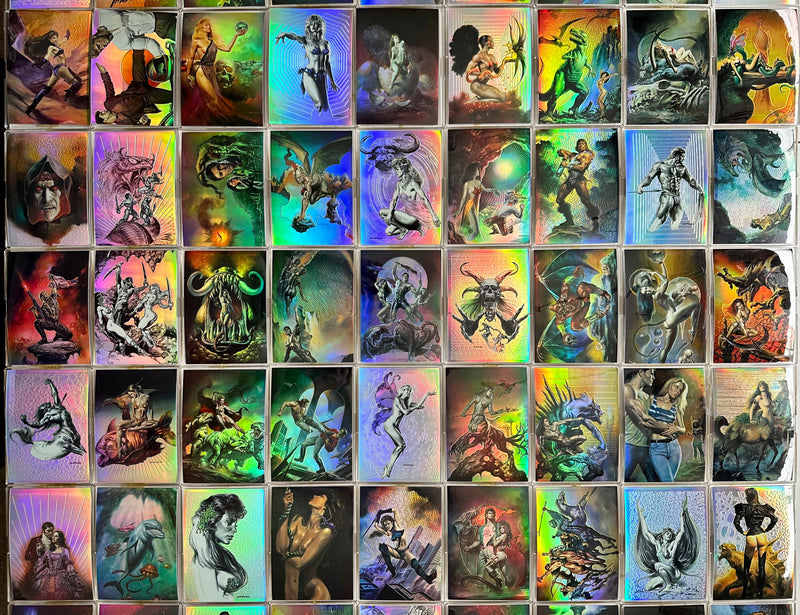 1996 Boris With Julie Parallel HoloChrome Refractor Trading Card Set 90 Cards - TvMovieCards.com