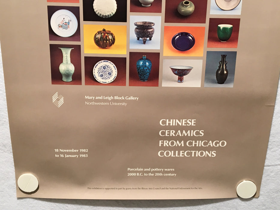 "Chinese Ceramics From Chicago Collections" Mary & Leigh Block Gallery NU Poster   - TvMovieCards.com