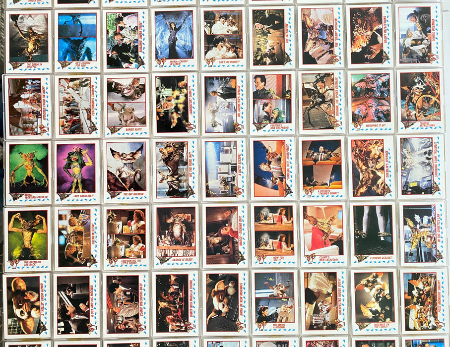 Gremlins 2 Movie Vintage Base Card Set 88 Cards 11 Stickers 1990 Topps - TvMovieCards.com