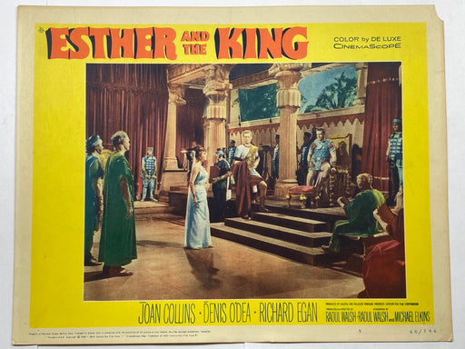 1960 Esther and the King #5 Lobby Card 11x14 Joan Collins, Richard Egan   - TvMovieCards.com