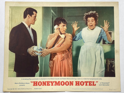 1964 Honeymoon Hotel #2 Lobby Card 11x14 Robert Goulet Nancy Kwan   - TvMovieCards.com
