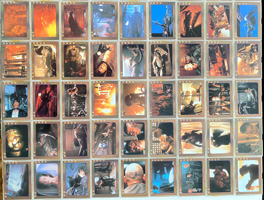1992 Alien Movie Complete Trading Base Card Set 80 Cards Star