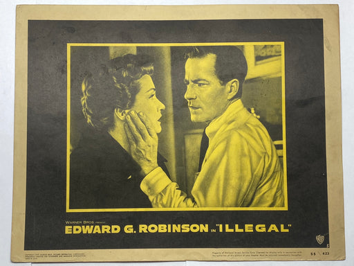 1955 Illegal #5 Lobby Card 11x14 Edward G. Robinson Nina Foch Hugh Marlowe   - TvMovieCards.com