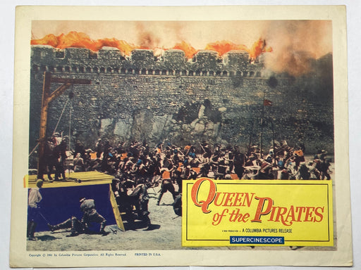 1961 The Queen of the Pirates Lobby Card 11x14 Gianna Maria Canale   - TvMovieCards.com