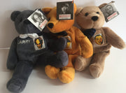 Three Stooges Limited Edition 3 Plush Bears Numbered Set Comic Images 1999   - TvMovieCards.com