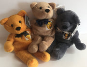 Three Stooges Limited Edition 3 Plush Bears Numbered Set Comic Images 1999   - TvMovieCards.com
