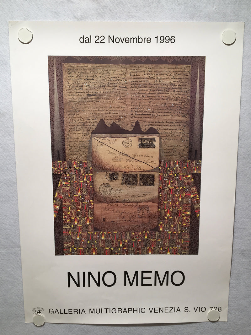 Nino Memo - Galleria Multigraphic Venezia Poster 1996   - TvMovieCards.com